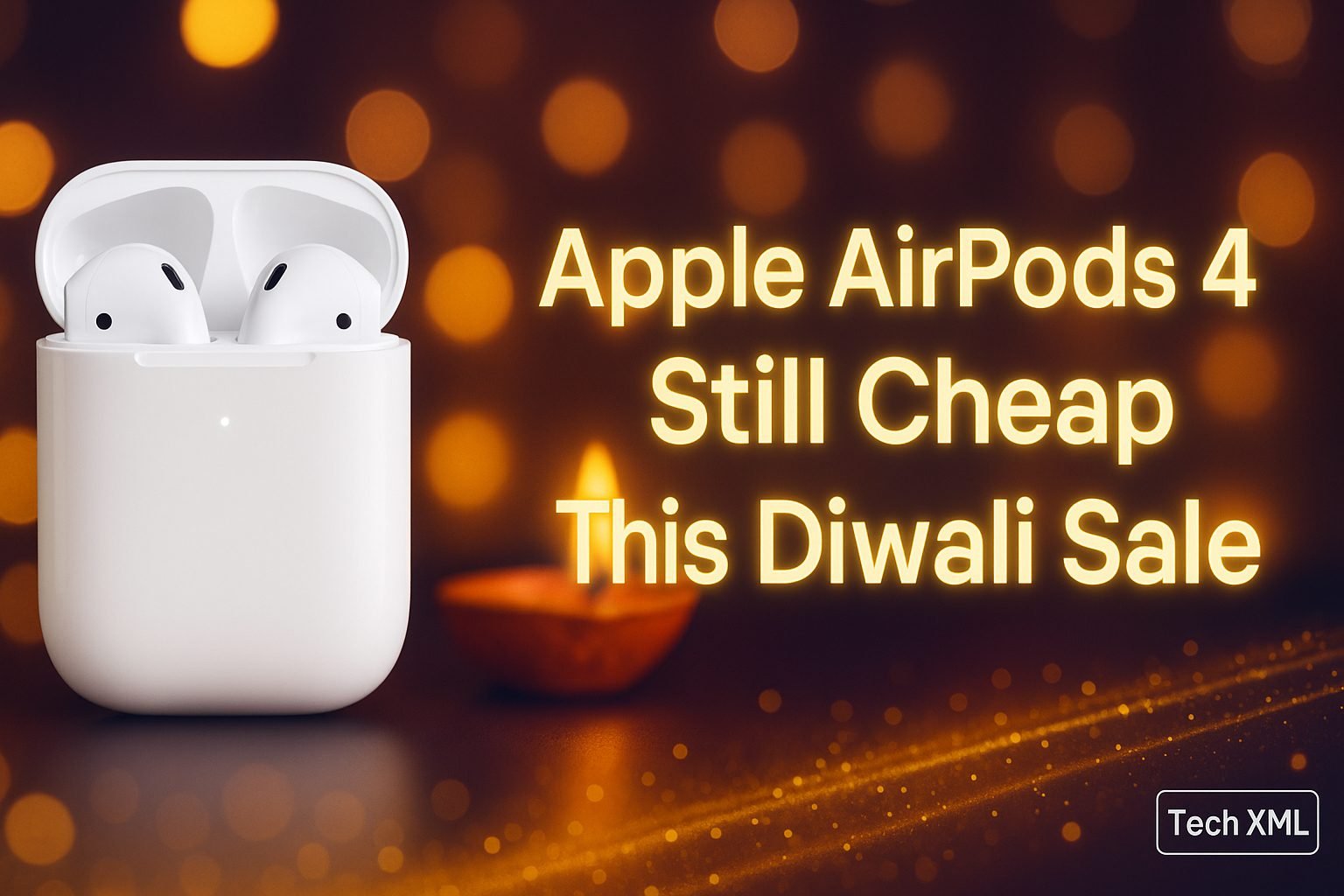 Apple AirPods 4 festive sale offer during Diwali in India