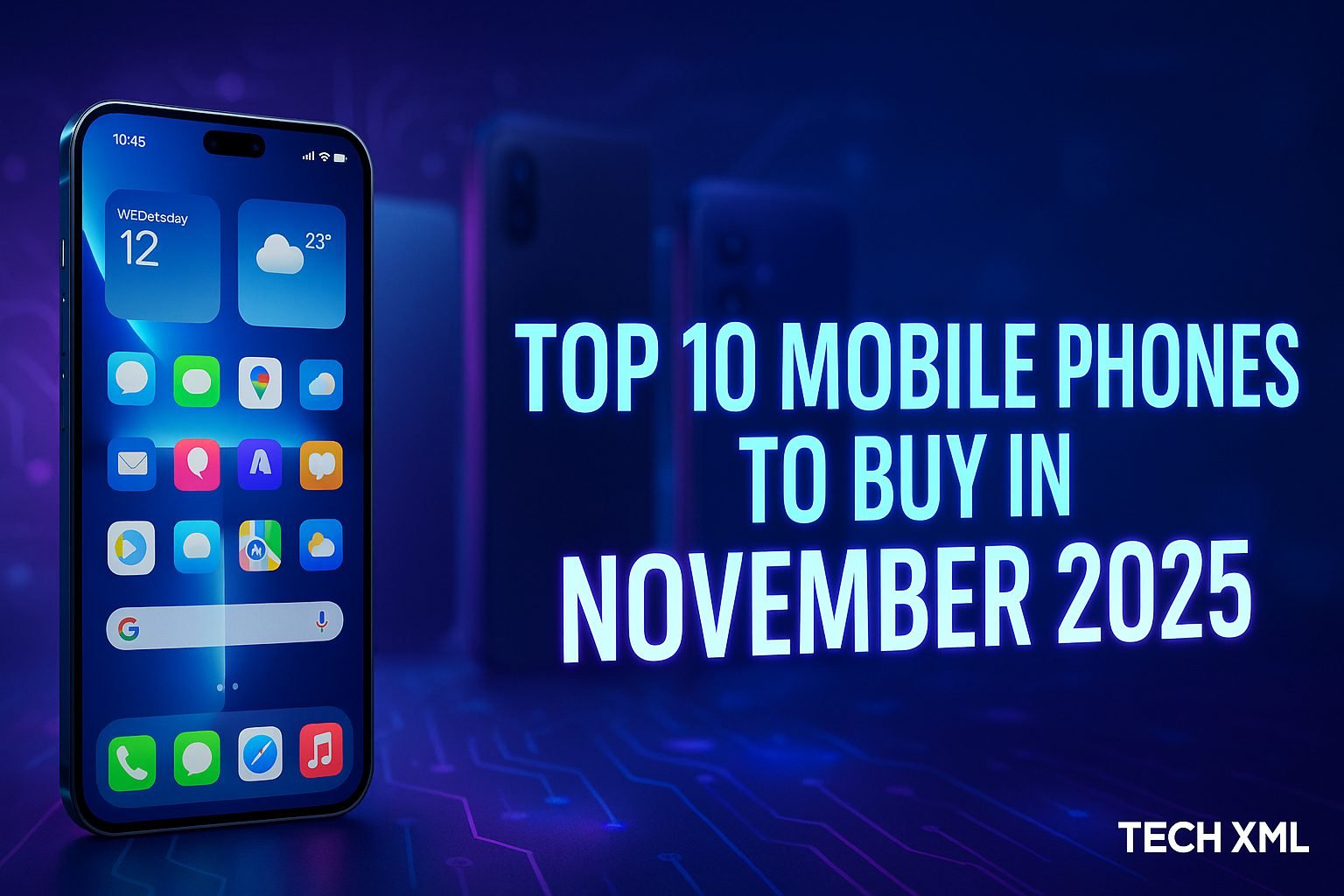 Best mobile phones to buy in November 2025 showcasing top Android and iOS smartphones for Indian buyers.