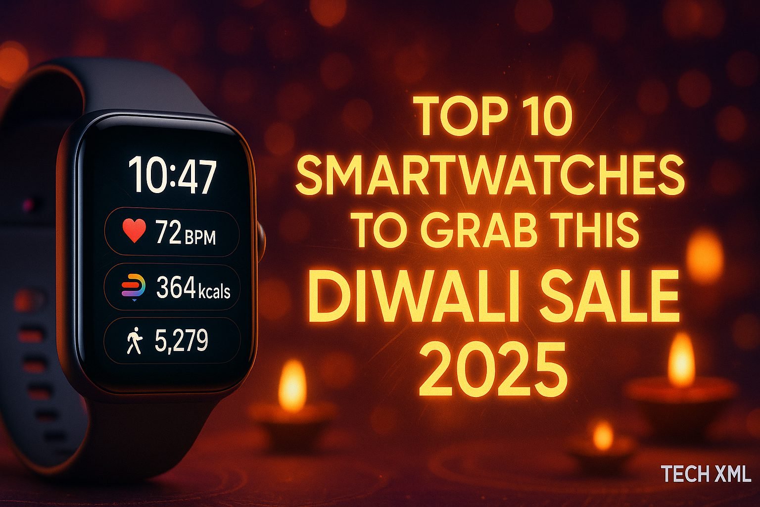 Best smartwatches to grab this Diwali Sale 2025 featuring top brands and festive tech deals in India.