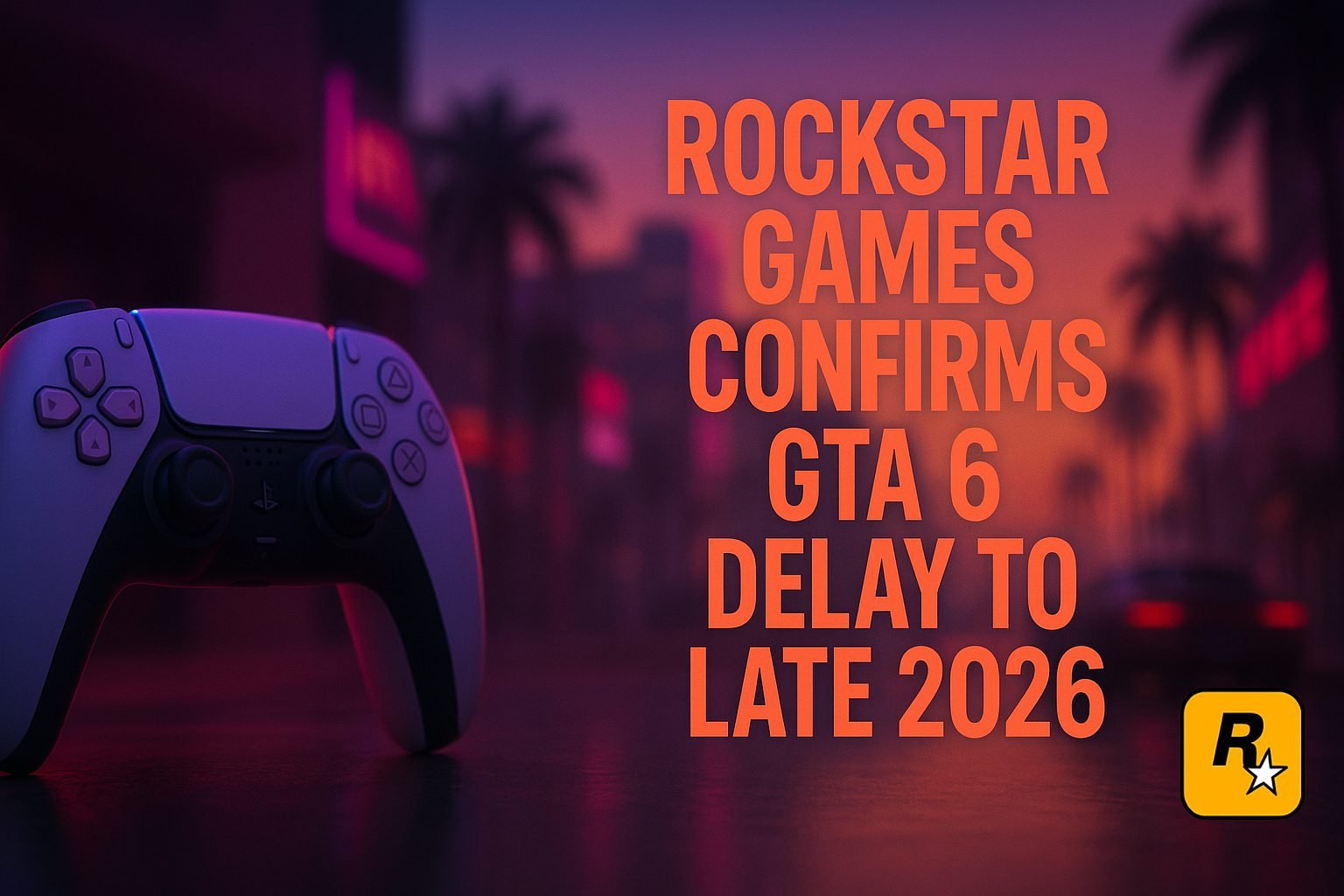 Rockstar Games Confirms GTA 6 Delay to Late 2026