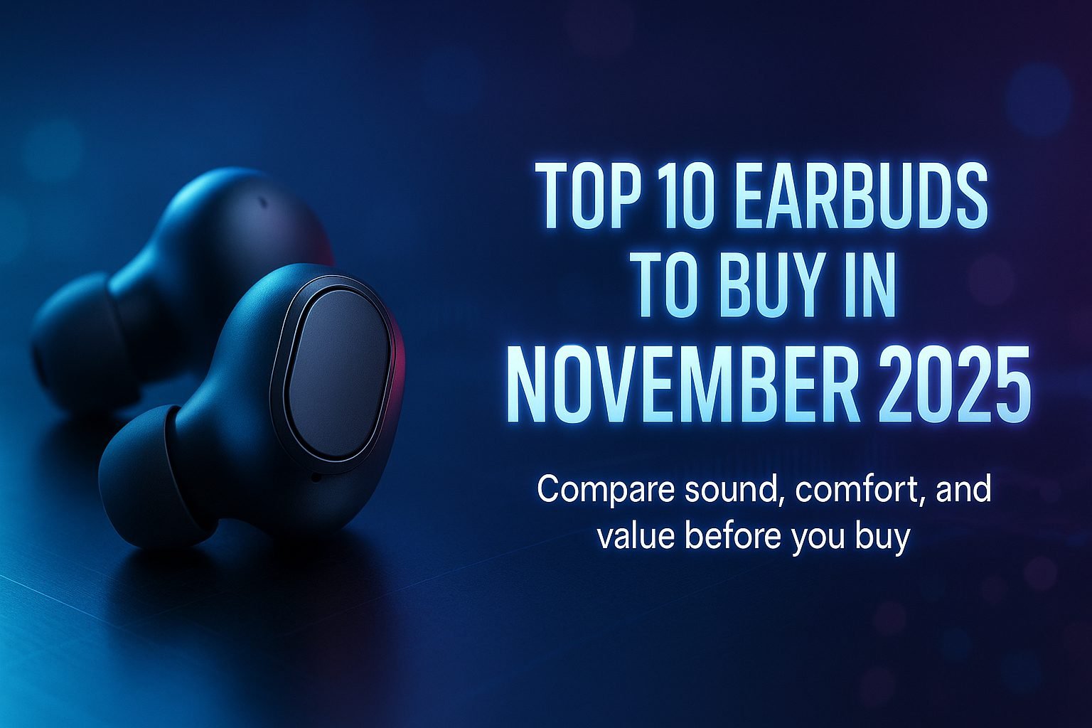 Top 10 Earbuds to Buy in November 2025