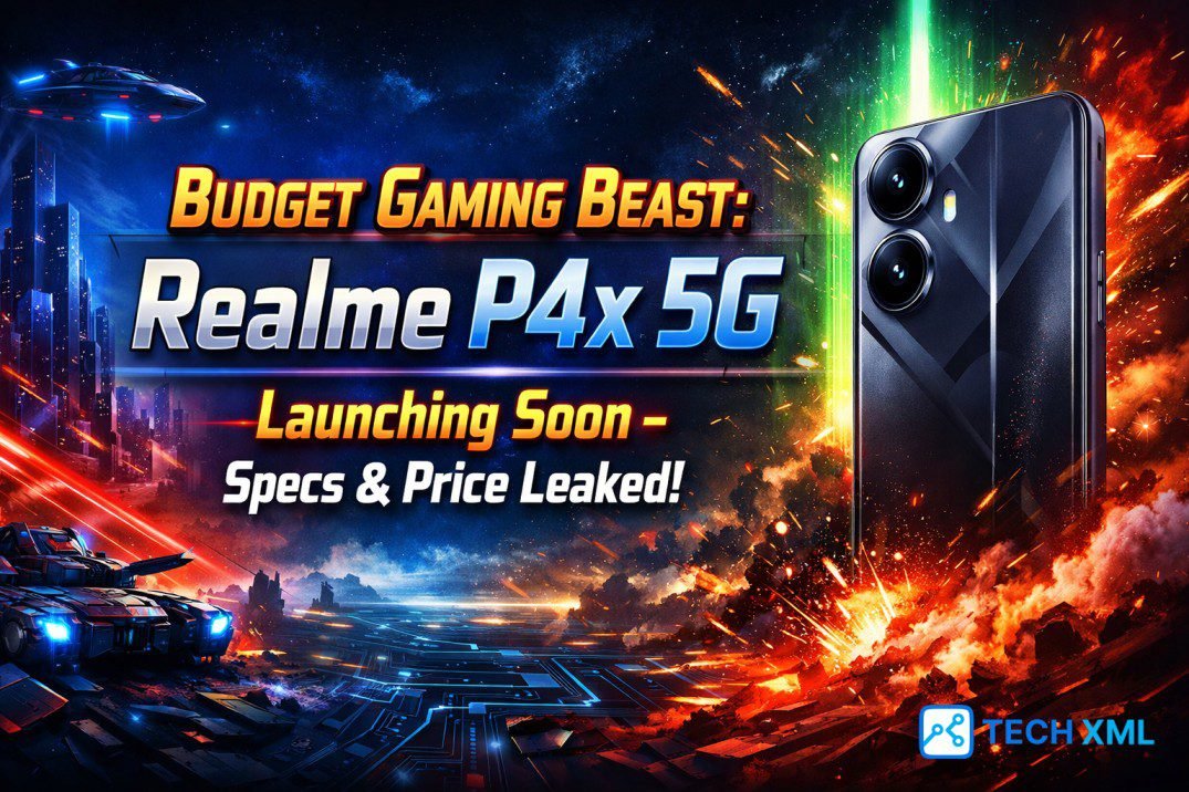 Realme P4x 5G budget gaming smartphone with leaked specs, performance highlights, and expected India price details