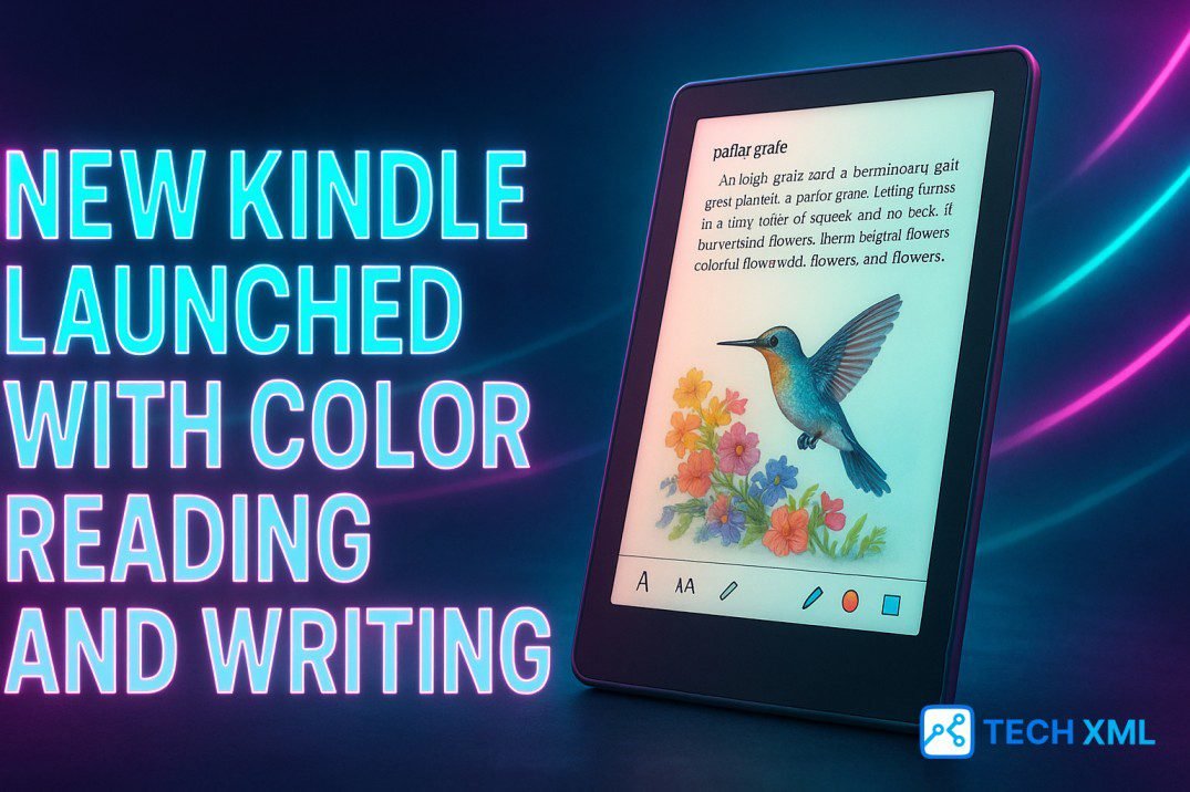 New Kindle Launched With Color Reading and Writing