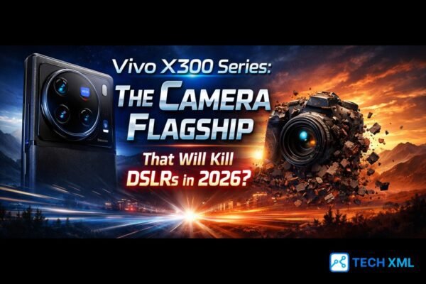 Vivo X300 Series showcasing advanced camera system and professional photography capabilities challenging DSLR usage in 2026.
