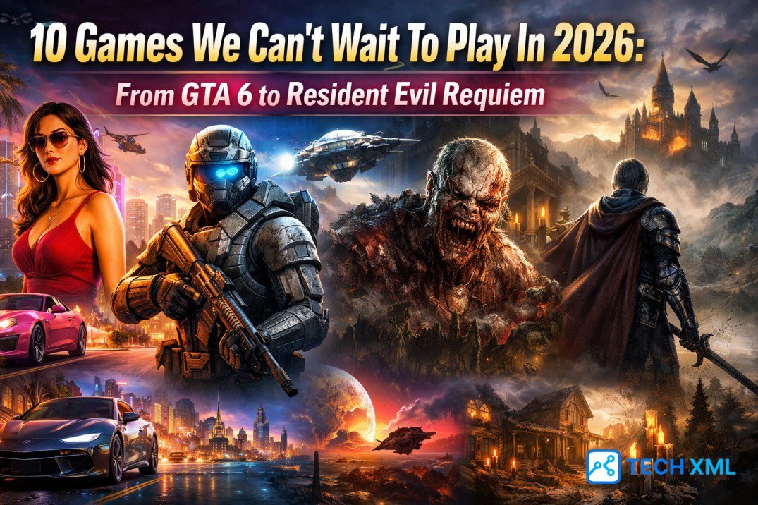 10 games we can’t wait to play in 2026 featuring GTA 6 and Resident Evil Requiem with next gen visuals and immersive gameplay
