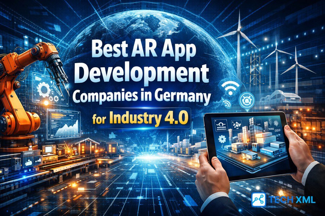 Best AR app development companies in Germany driving Industry 4.0 transformation through smart manufacturing and immersive industrial solutions