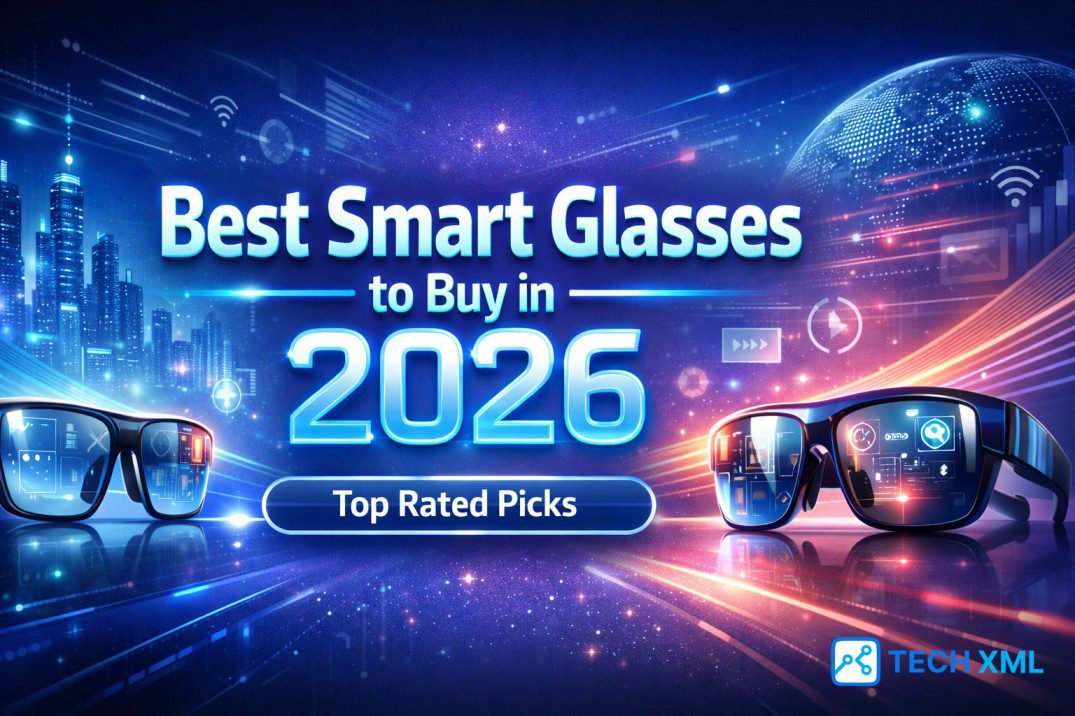 Best smart glasses to buy 2026 showcasing modern wearable eyewear with display comfort design and real world daily use clarity