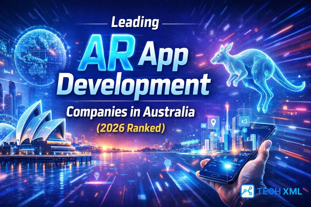 Leading AR App Development Companies in Australia 2026 showing industry focused augmented reality development expertise