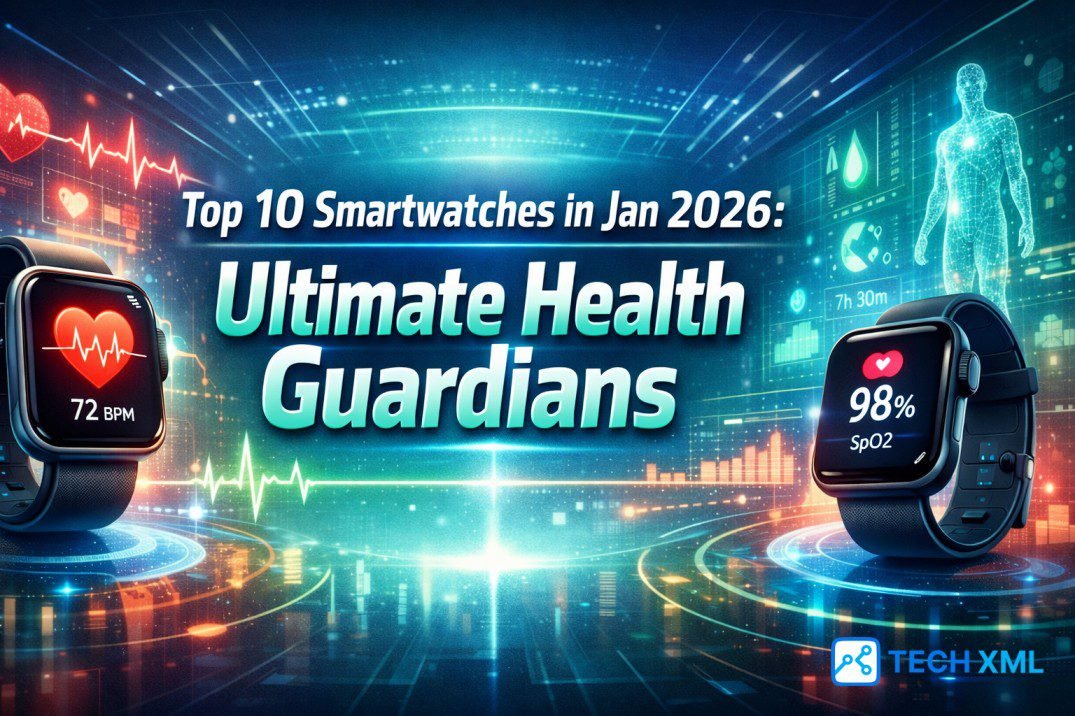 Top 10 smartwatches in Jan 2026 showcasing advanced health tracking, wellness sensors, and everyday fitness monitoring features