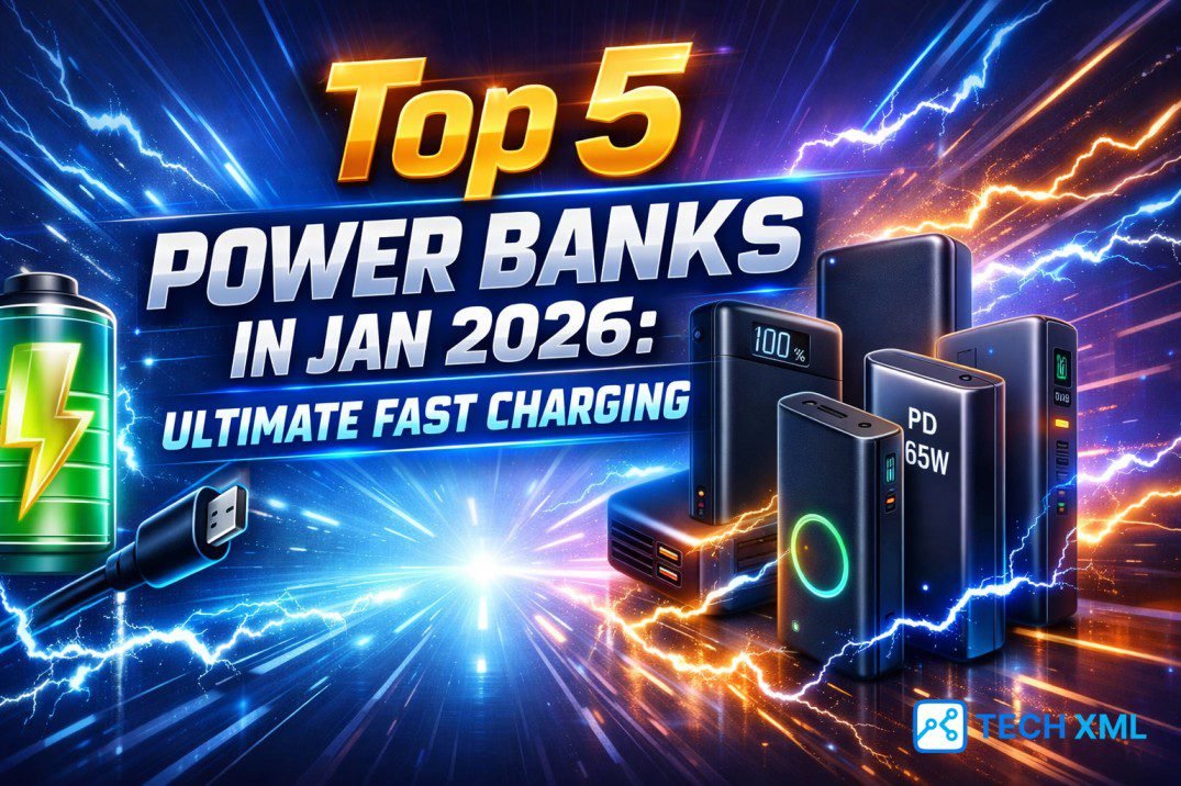 Top 5 Power Banks in Jan 2026: Ultimate Fast Charging