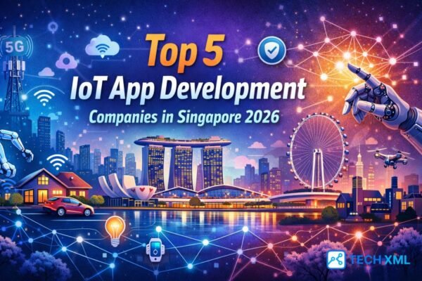 Top IoT App Development Companies in Singapore 2026 offering secure enterprise grade IoT platforms and connected solutions