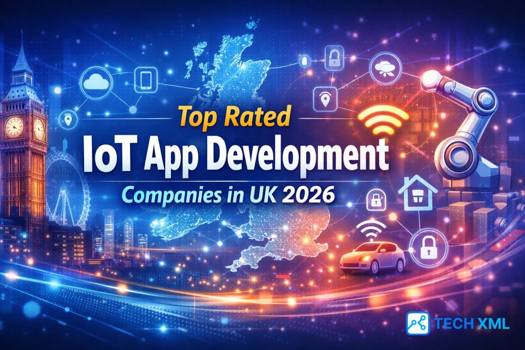 Top rated IoT app development companies in UK 2026 delivering secure, scalable, and industry ready connected solutions