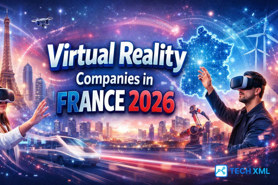 Virtual Reality Companies in France overview showing enterprise, healthcare, and industrial VR adoption trends shaping 2026 decisions