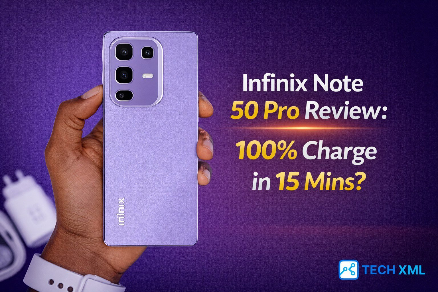 Infinix Note 50 Pro Review: 100% Charge in 15 Mins?