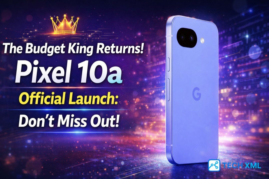 Pixel 10a official launch showcasing Google’s latest budget smartphone design, compact form, and balanced hardware focus for 2026