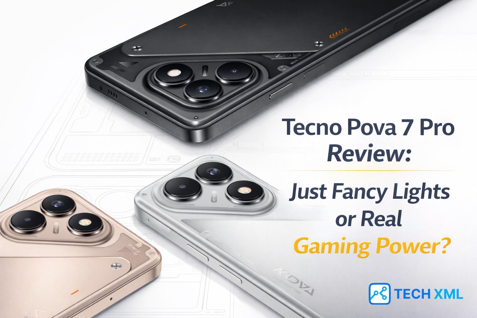 Tecno Pova 7 Pro Review: Just Fancy Lights or Real Gaming Power?