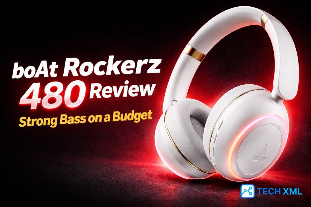 boAt Rockerz 480 Review, Strong Bass on a Budget