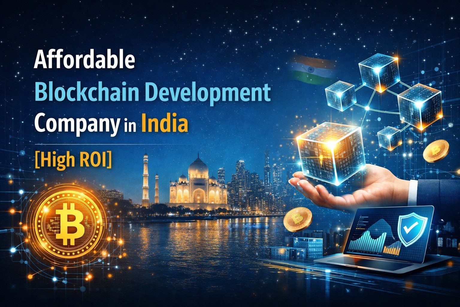 Affordable Blockchain Development Company in India [High ROI]