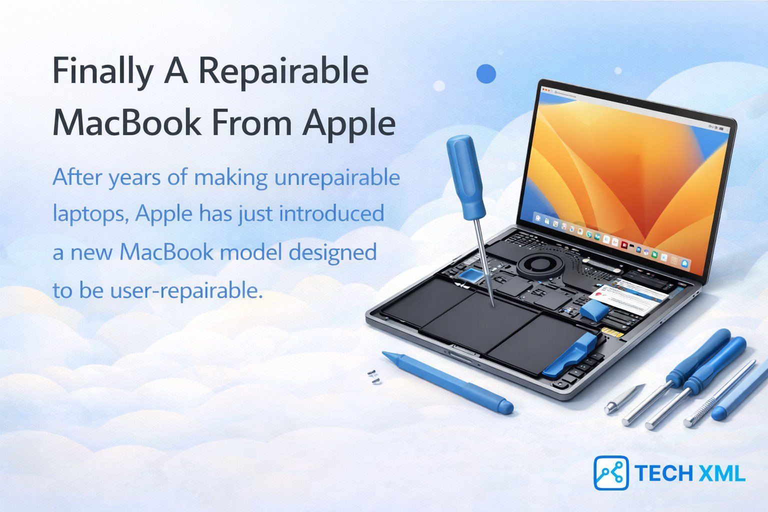 Finally A Repairable MacBook From Apple