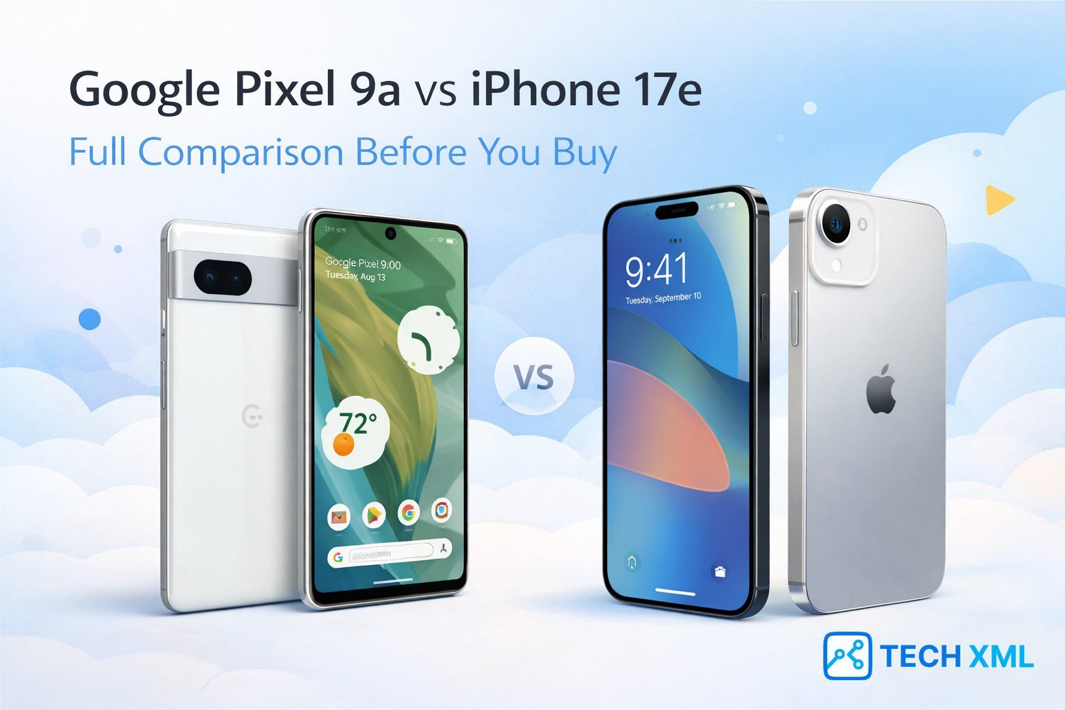 Google Pixel 9a vs iPhone 17e: Full Comparison Before You Buy