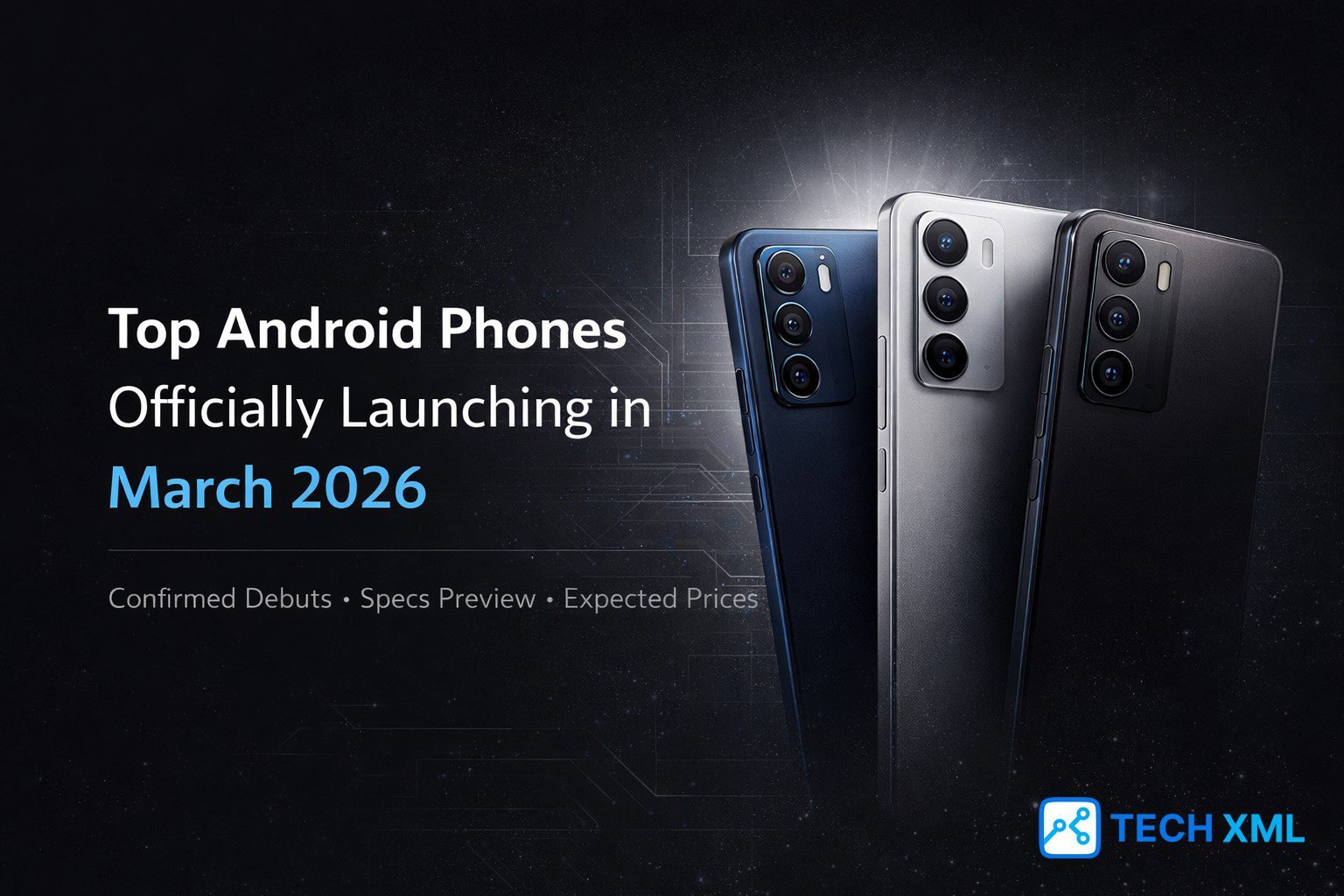Top Android Phones Officially Launching in March 2026