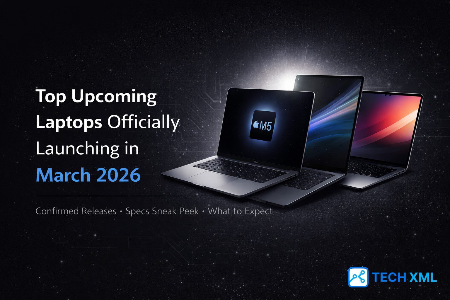 Top Upcoming Laptops Officially Launching in March 2026