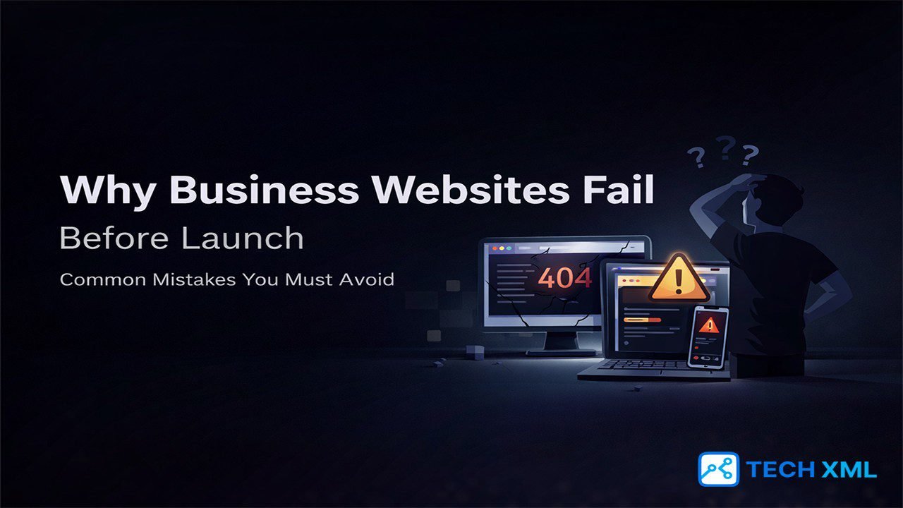 Why Business Websites Fail Before Launch