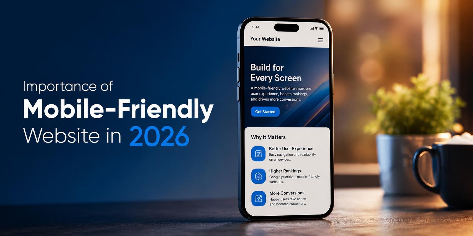 Importance of mobile-friendly website in 2026