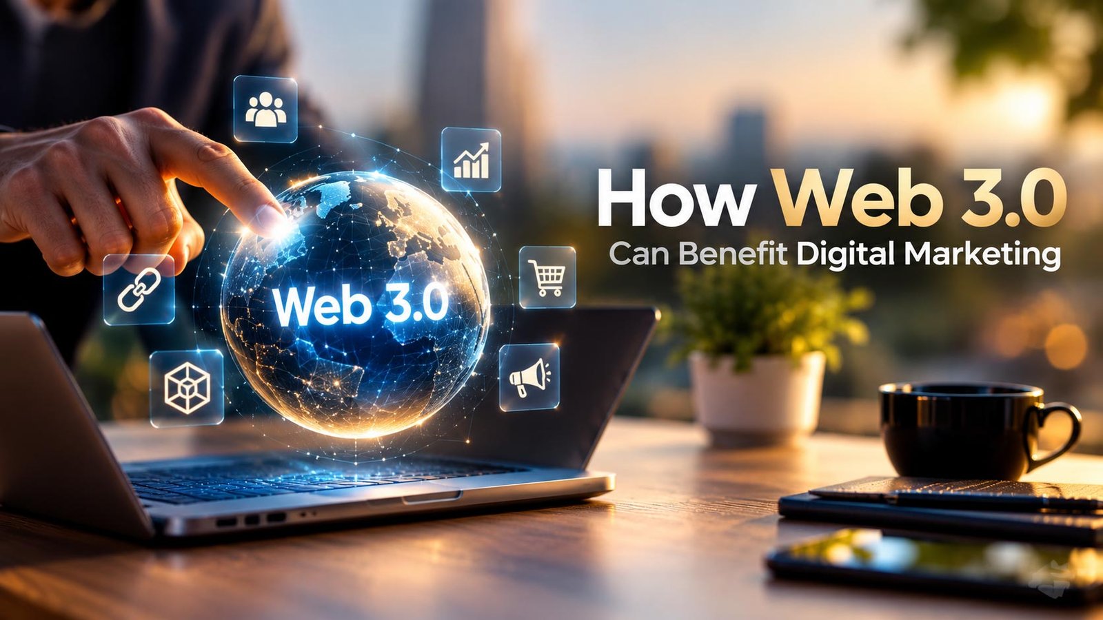 How Web 3.0 can benefit digital marketing through decentralized technology, digital connectivity, and modern online marketing strategies